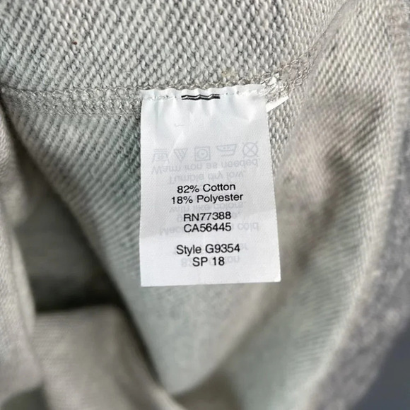 J.CREW Factory Sweatshirt Dress Heather Grey Marled Long Sleeve Preppy Size XS - Picture 8 of 11